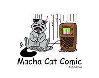 Macha Cat Comic - Feb Edition