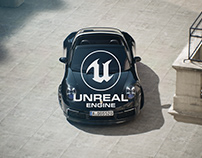 Porsche Targa - Unreal Engine 4 RTX