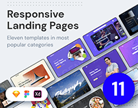 ELEVEN - Responsive Landing Pages