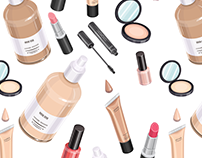 Makeup illustrations