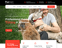 Dog Services WordPress website Design