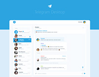Telegram Desktop Concept