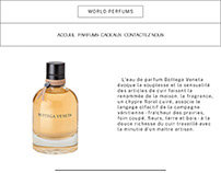 Prototypage Design Site parfum