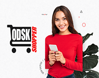 Landing page design for «ODSK shopper» | UI UX