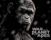 War For The Planet of The Apes - Official poster