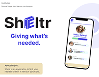 Sheltr - UI/UX Design