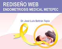 Rediseño sitio web - Endometriosis Medical Metepec