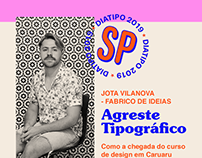 AGRESTE TIPOGRÁFICO - Palestra Diatipo SP 2019