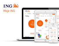 Moje ING – online banking system