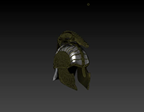 3D Costume Concept - Turin's Dragon Helm