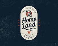 Homeland Brew Co. Brand & Packaging