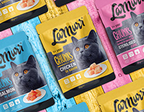 LaMurr Pet food pouch Packaging Design