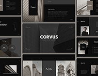 Corvus Minimalist Architecture Presentation Template