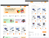 Online Stationery Store UI Kit | Figma design