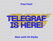 Telegraf — Free Font