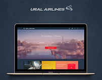 Дизайн сайта авиакомпании Ural Airlines