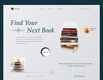 Book Online Store Landing Page