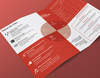 Tri-Fold Brochure (Discount App for Restaurants Salon)
