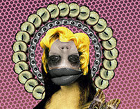 Monalisa - Collage Digital