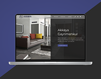 Akkaya Gayrimenkul - Website & Logo Design