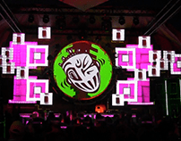 video mapping at Breakfest 2019 SP23