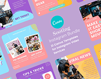 Sooting – 21 Instagram Squares Canva Templates