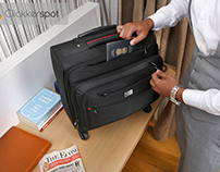 Product Shoot for Travel Bag brand