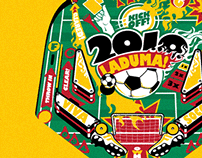 2010 World Cup Pinball
