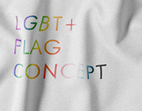 LGBT+ Flag Concept