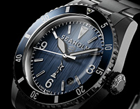 Seaholm Automatic Watch Rendering