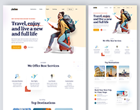 Modern Landing Page for Travel Agency