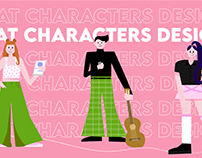 Flat Characters