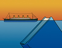 Illustration for GQ about the Titanic