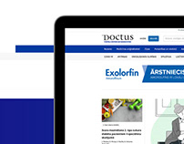 Doctus Web Page Design
