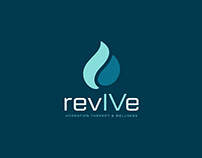 Revive Hydration Therapy & Wellness Branding