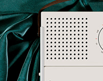 Braun TP2 portable turntable