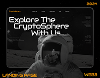 CryptoSphere | landing page | WEB3