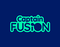 Captain Fusion - Logo Design and Brand identity