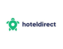 Логотип для сервиса по поиску отелей и кемпингов