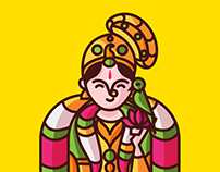 Desi Gods' Iconography by SCD Balaji