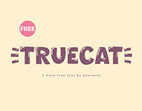 Truecat Font free for commercial use