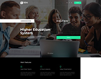 Higher Education System - Website UI
