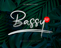 Bassy Brush Font