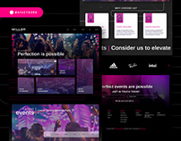 Miller Events | Web Design