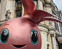 the mascot for Printemps, 2019 Holidays