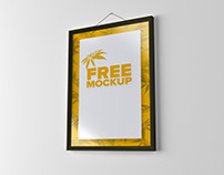 Free frame MOCKUP