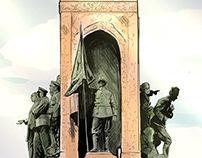 Sabiha Ziya - Cumhuriyet Anıtı