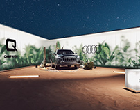 2022 Audi Q campain desert Art Festival