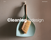 Cleaning landing page