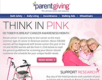 Breast Cancer Awareness Email Blast